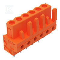 GNIAZDO THT, KON.PRO.RA.5,08 MM, 6-BIEG.