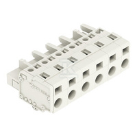 GNIAZDO 1-PRZE.CA.CLAMP®, 2,5 MM2, RA.