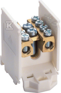 ZACISKI ROZGAŁĘŹNE 1-POLOWE 1X25/4X16