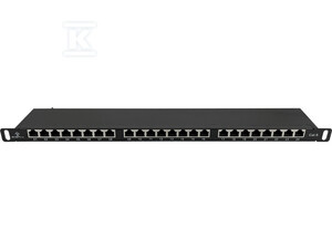 PATCH PANEL STP KAT.6 24 PORTY 0.5U
