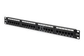 PATCH-PANEL 19" 24X RJ45 U/UTP KAT. 5E
