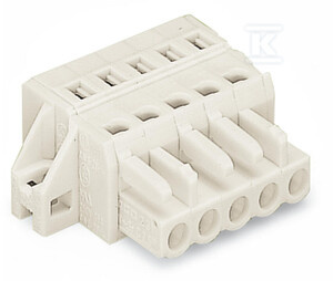 GNIAZDO 1-PRZE.CA.CLAMP®, 2,5 MM2, RA.