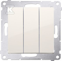 ŁĄCZ.3-KR.PODS.LED KREM SIMON54