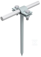 UCHWYT NA DRUT WBIJANY: H=8CM /OC/