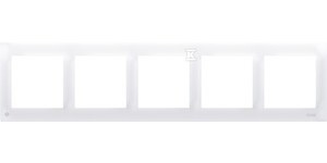 DRK5/AB11 RAMKA SIMON54 ANT.BIAŁY