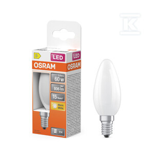 ŻAR.LED 5.5W 827 FR E14