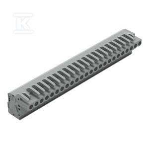 GNIAZDO 1-PRZE.KĄ.CA.CLAMP®, 2,5 MM2,