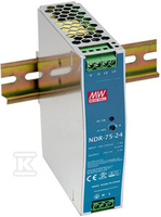 ZASIL.NA SZYNĘ DIN 75W 12V 6.3A