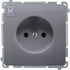 BMG1.01/43 GNIAZDO BASIC SREBRO MAT
