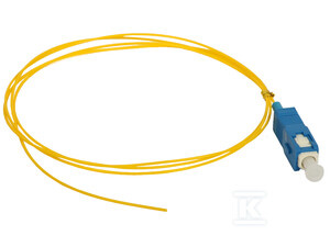 PIGTAIL SM 1J 9/125 WTYK SC DŁ. 2 M