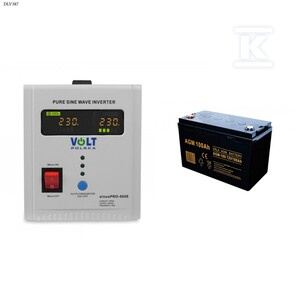 SINUS PRO 500 E 12/230V +AGM 12V 100AH