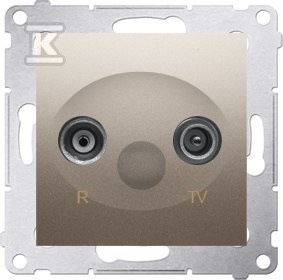 GN.ANT.RTV PRZEL.10DB ZŁOTY MAT SIMON54