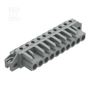 GNIAZDO THT, KON.KĄ.RA.5 MM, 10-BIEG.,