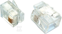 RJ11 WTYK TELEFONICZNY 6P4C