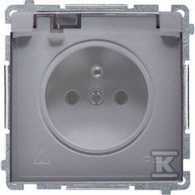 BMGZ1BZ.01/43A GNIAZDO BASIC SREBRO M.