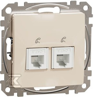 GN.TELEF.2XRJ11 BEŻ SEDNA DES