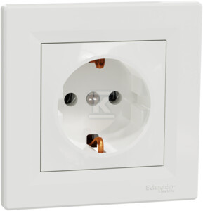 GN.1-KR.SCHUKO BIAŁA ASFORA