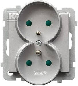 GN.2-KR.Z/U PRZ.SREBRO MAT SONATA