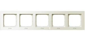 RAMKA 5-KR.ŁĄCZ.IP44 ECRU SONATA