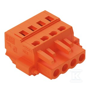 GNIAZDO 1-PRZE.CA.CLAMP®, 2,5 MM2, RA.