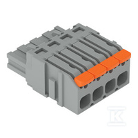 GNIAZDO 1-PRZE.DŹWI.PUSH-IN CA.CLAMP®,