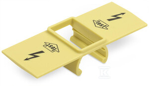 ZAŚLEPKA OSTRZEGAWCZA, ŻÓŁTY