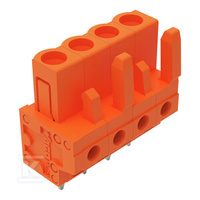 GNIAZDO THT, KON.PRO.RA.5,08 MM, 4-BIEG.