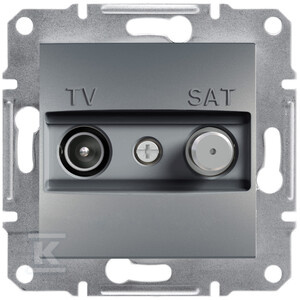 GN.TV-SAT KOŃCOWE 1DB STAL ASFORA