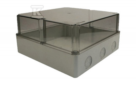 PUSZKA BS 340X340X160 POKRYWA PRZEŹ.IP6