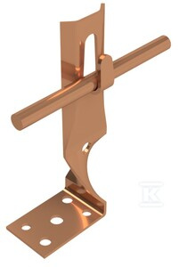 UCHWYT KĄTOWY ZACISK, SKRĘT: H=14CM /C