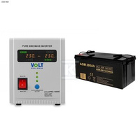 SINUS PRO 1000 E 12/230V +AGM 12V 200AH