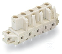 GNIAZDO THT, KON.PRO.RA.7,5 MM, 3-BIEG.,