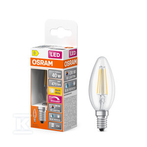 ŻAR.LED SUPR + CLAS FIL 3.4W 927 CLR E1
