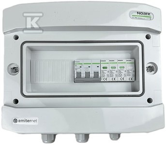ROZDZ.PRZYŁ.AC IP65 AC T1+T2 63A 3F