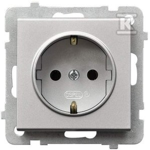 GN.1-KR.Z/U SCHUKO SREBRO MAT SONATA