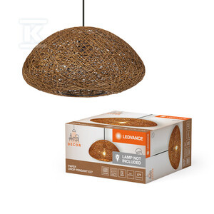 OPR.DEK. PAPER DROP PEND E27 BEIGE