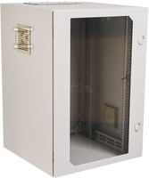 SZAFA19"18UX600X600,DRZ.SZYBA,ZEW,SZARA