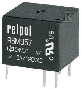 RSM957 PRZEKAŹNIK 1P 2A CEWKA 5VDC