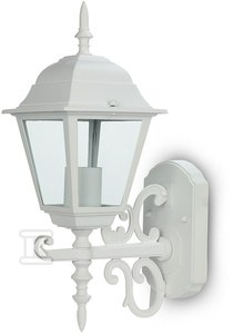OPRAWA ŚCIENNA E27 VT-760 BIAŁA IP44