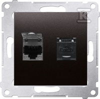 GN.KOM.2XRJ45 K6 PRZ+RAM.IP44 AN.SIMON54