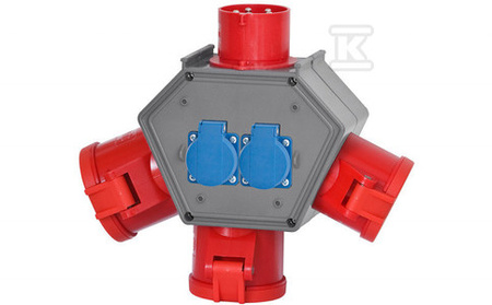 ROZ.POLYBOX W.16/5 GN.2X16/5 32/5 2X230V