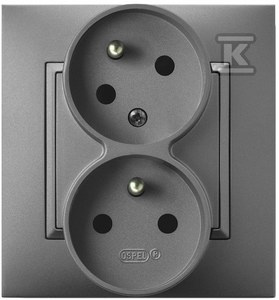 GN.2-KR.Z/U FAZ Z RAMKĄ SZARY MAT ARIA