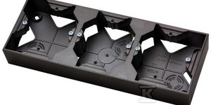 PUSZKA N/T 3-KR. CZARNY METALIK ARIA