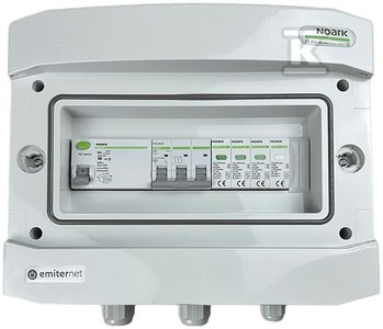 ROZDZ.PRZYŁ.AC IP65 AC T1+T2 40A 3F