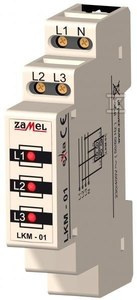 LKM-01-10 WSK.ZAS.230/400V 3XCZERW.TN