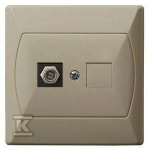 GN.1-KR ANTENA TYP F AKCENT BEŻ