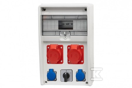 ROZ.ULISSE 12M 2X16/5 2X230V 0/1(32A)