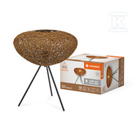 LAMP PAPER DROP TABLE E27 BEIGE