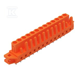 GNIAZDO THT, KON.PRO.RA.5,08 MM, 13-BIEG