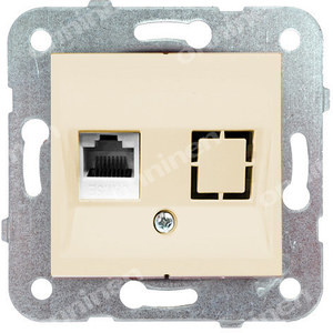 GN.1-KR.RJ45 KAT.6E KARRE KREM